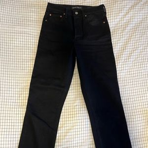 Denim Forum Arlo High Rise Straight Aritzia